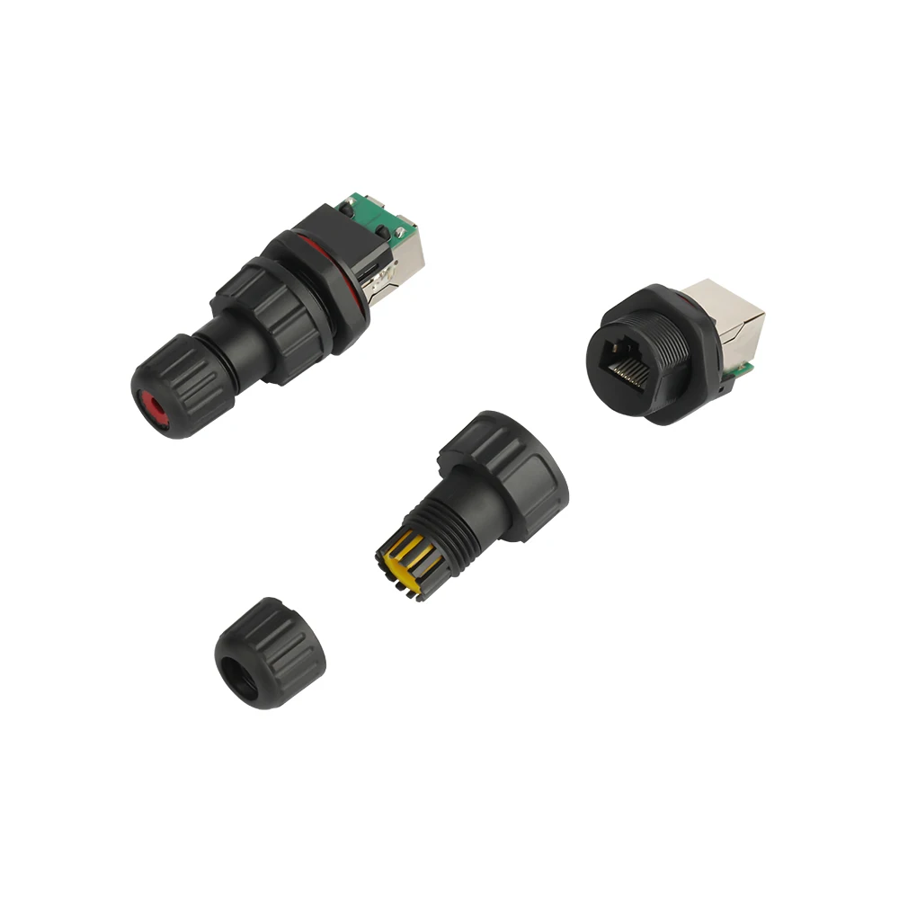Manufacturers Wholesale Cat5 Connector Head Sheath Plugs Rj45 Waterproof Connector