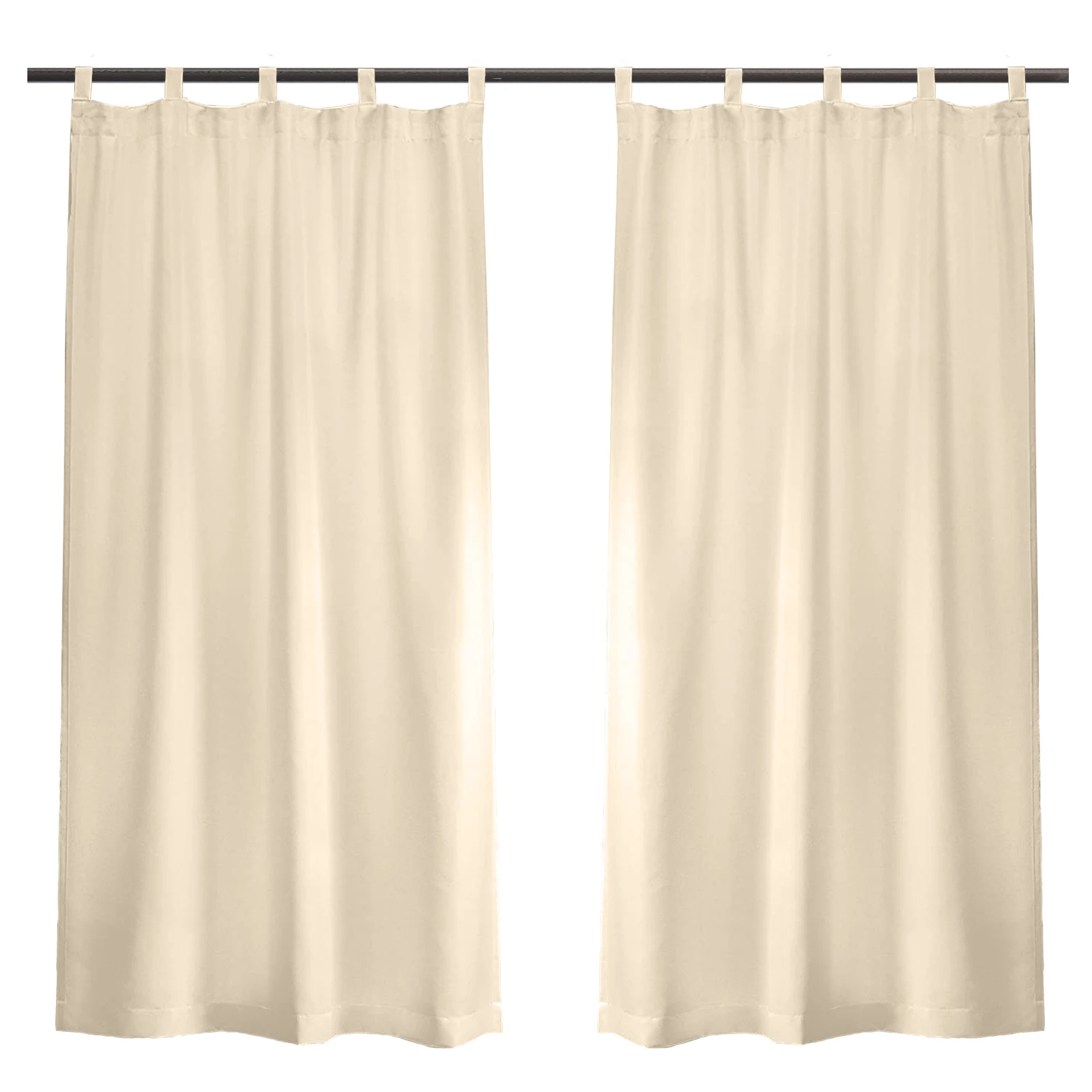 2 Panel Waterproof Pergola Outdoor Blackout Curtains For Garden Patio