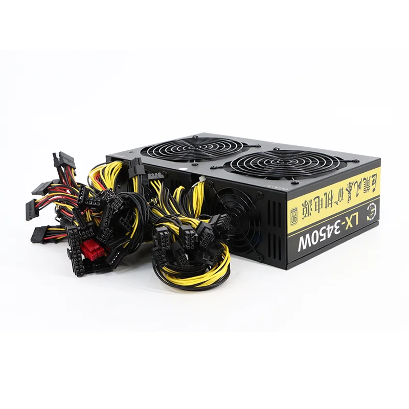 OEM новейший стиль ATX блок питания 3450 Вт компьютерный серверный для RTX 3090 12 GPU