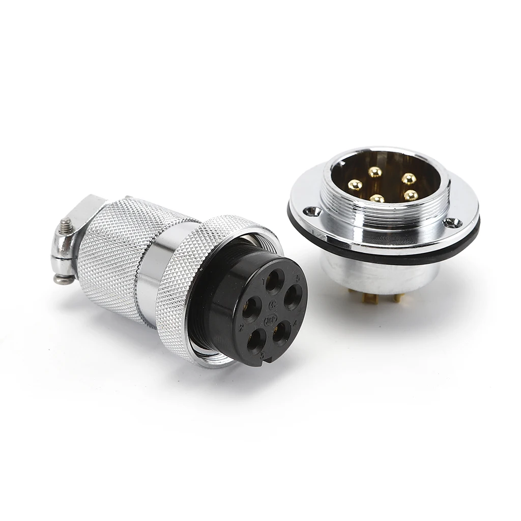 fpc bikini 4 pin square tube GX40 circular connector speakon connector