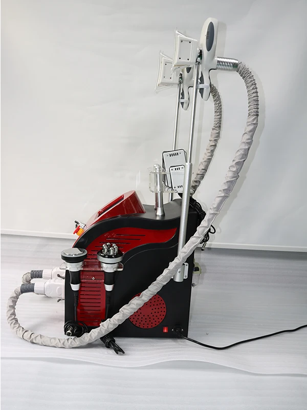 high quality  freezing cryo fat cryolipolysis machine  with 2 cryo handles +40k+RF+lipolaser