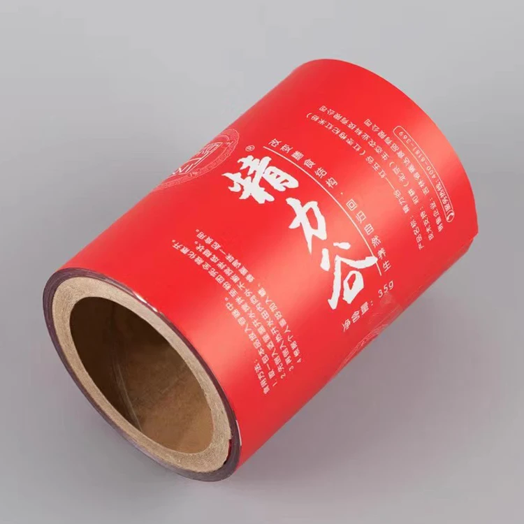 Flexible film spice chocolate biscuit sachet automatic flow packing roll stock packaging for the FFS packing machine
