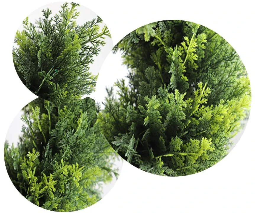 Garden Ornaments faux Cypress spiral tree Garden Landscaping Christmas Spiral Tree artificial plant topiary tree Decor For home