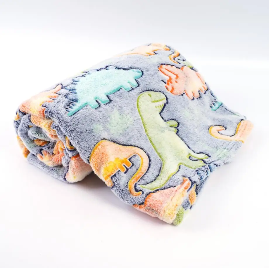 Фланелевые пушистые плюшевые флисовые одеяла с неоновым цветом в ночное время темное одеяло индивидуальным узором для детей