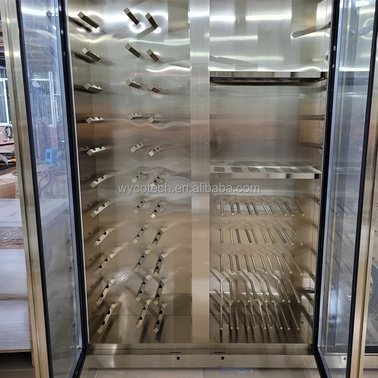 Suspended Wine Chiller Cabinets Coolers Free-Standing or Built-in Wine Refrigerator Contemporary Wine Room Cellar refrigerators