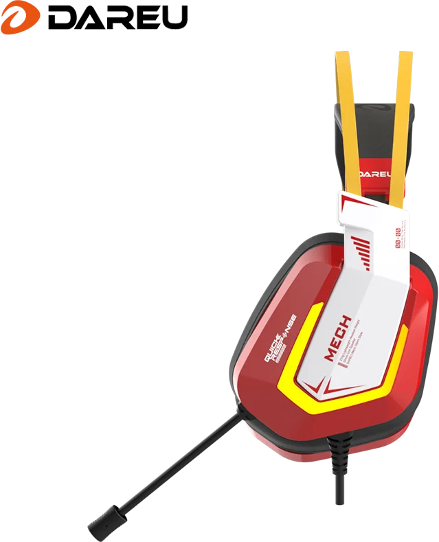 Dareu EH732 gaming headset ready to ship noise cancelling headphones 700 over ear amazon top seller music play game RGB Ambient