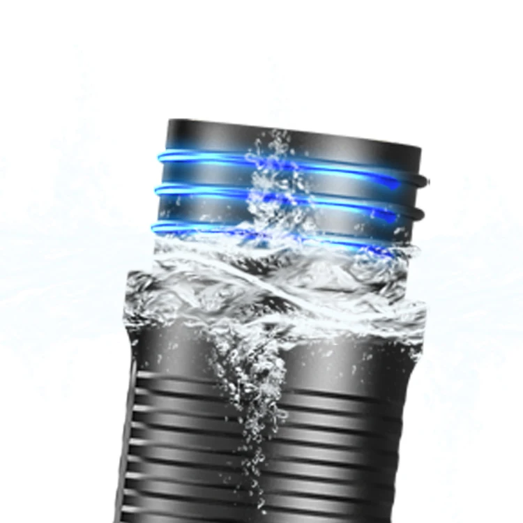 New product handheld flashlight high lumen long range  rechargeable led flashlight