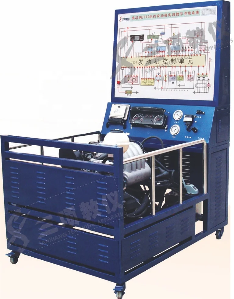 Automatic Educational Equipment  Electronic Control Engine Test Bench Equipment for Comprehensive  Vocational School