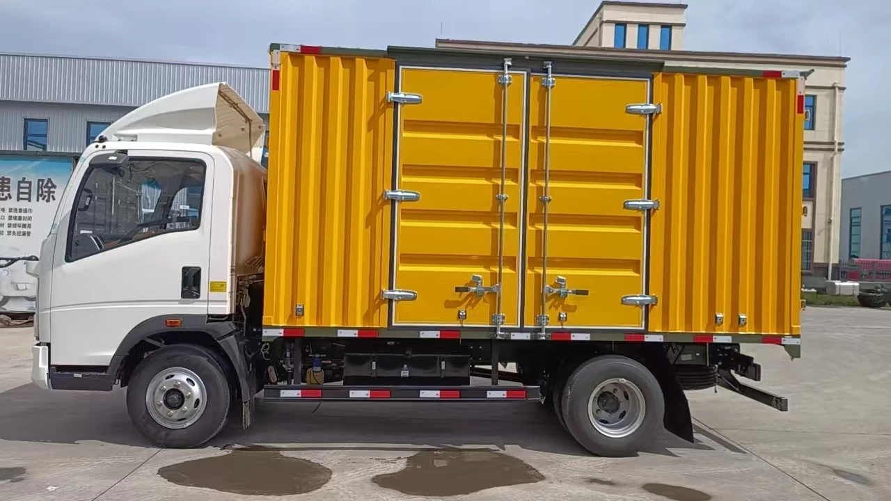 RHD 4X2 dump 10 tons Brand new HOWO box truck factory price