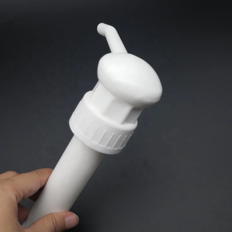 38mm Plastic Twist Lock Long Nozzle Pump Sprayer 30cc Dosage Dispenser Shampoo Lotion Detergent Liquid Soap Etc. 5ml Bottles