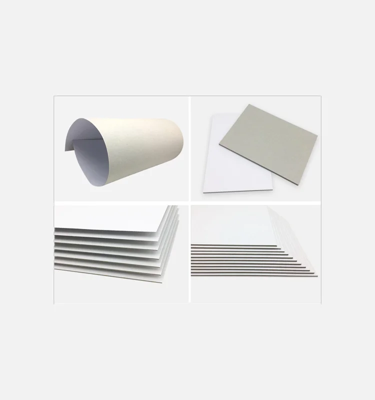 
Factory Price Hot Sale All Size Thick FBB Paper Board Grey Back Duplex Paper Board 