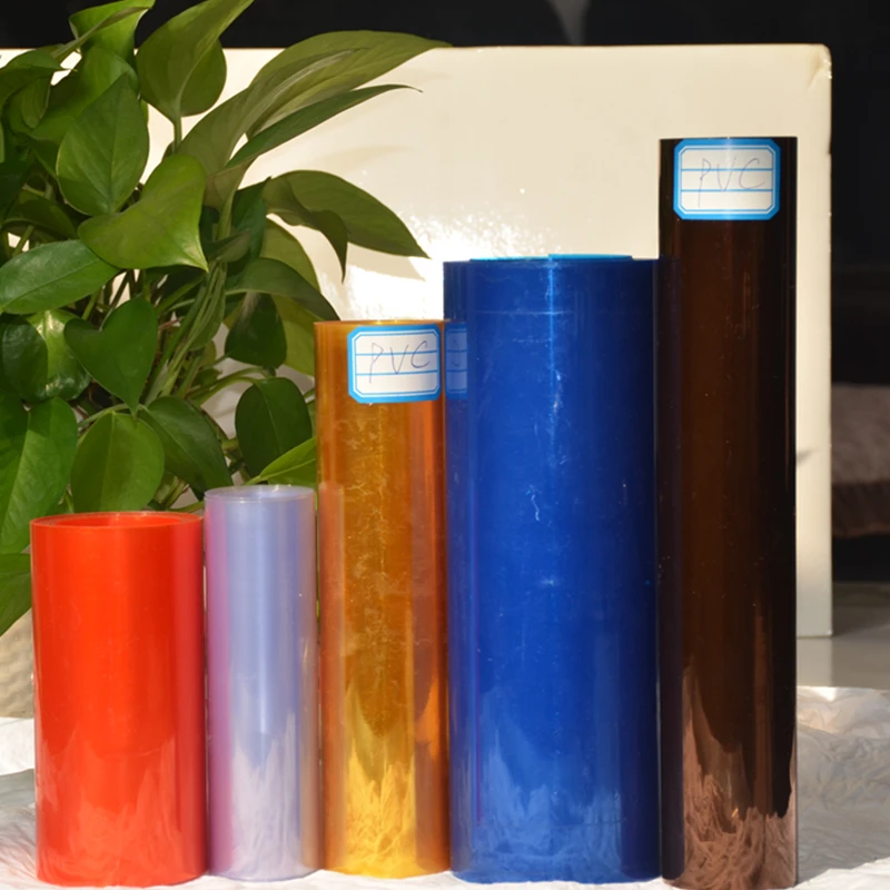 Amber PVC/PE foil oral film packaging materials
