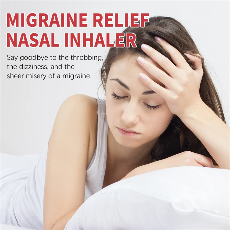 South Moon migraine relief nasal inhaler headaches clusters nausea tension treatment health body care medical nasal spray
