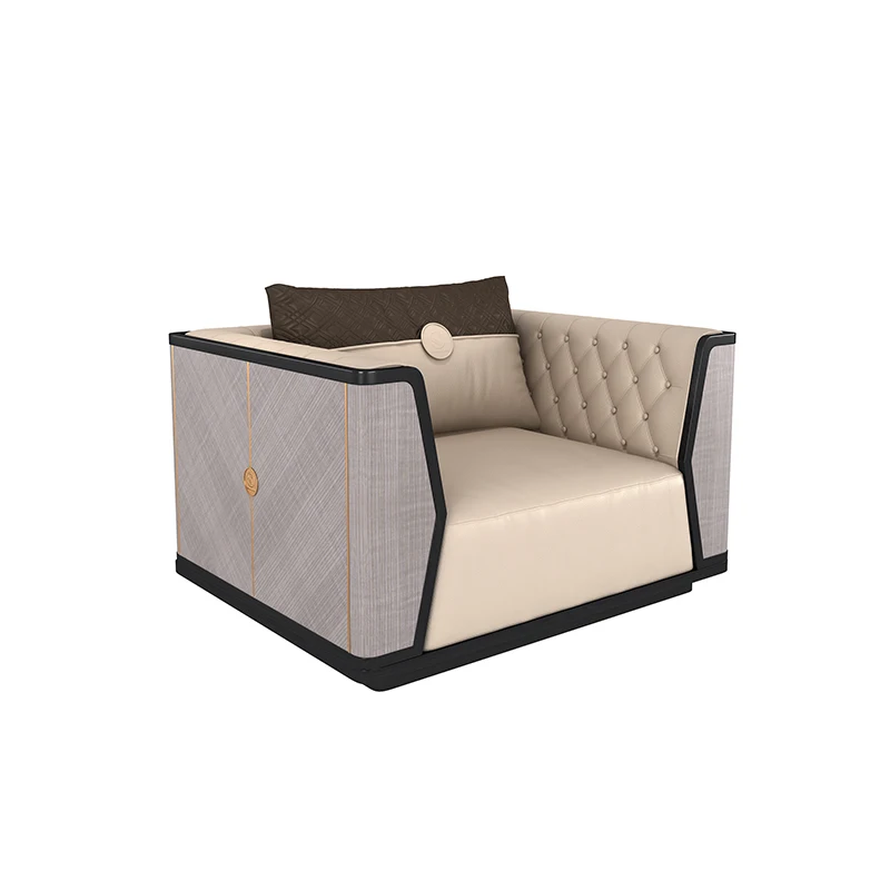 Modern Latest Home Solid Wood Sofa Furniture Set Chinese Style High Class Luxury Living Room Sofa Set