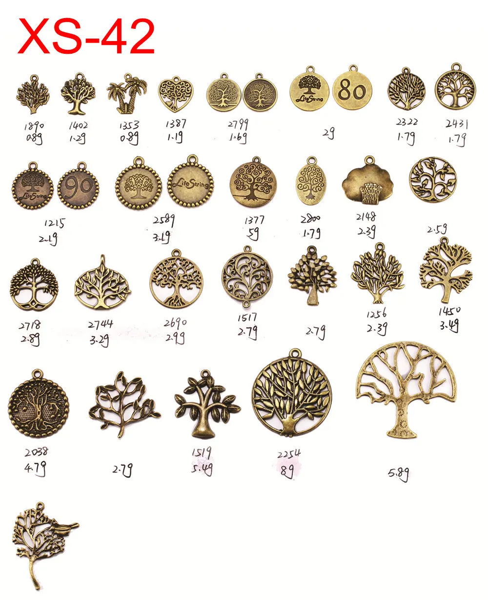 Wholesale hundreds of design choices  brass color DIY charms & pendant for passport cover