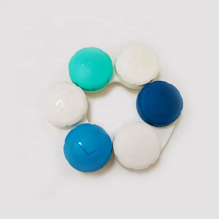 hot selling custom design plastic fashion Korea contact lens cases