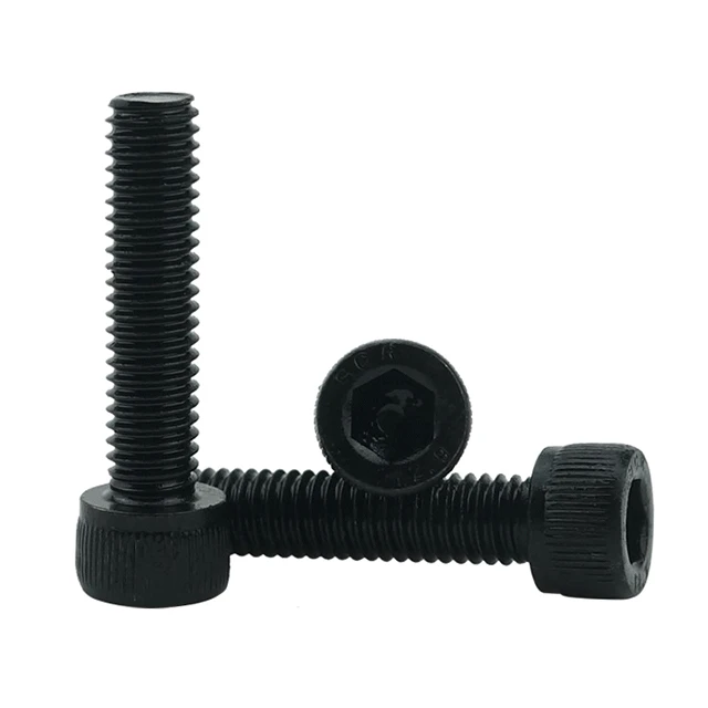 Factory supplier DIN 912 grade 8.8 10.9 12.9 hex socket head screw M3 M4 M5 ss304 ss316 Cylindrical Head allen bolt