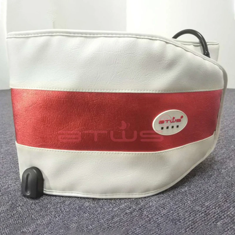 Far infrared Vibration slimming massage belt waist massage belt heating waistband with airbag for weight loss