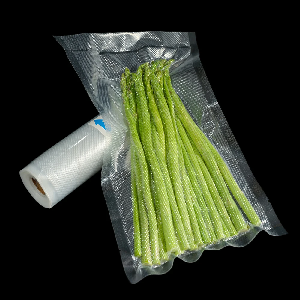 Поставщик из Китая влагостойкая Вакуумная упаковочная пленка тисненая вакуумная рулон для пищевых продуктов