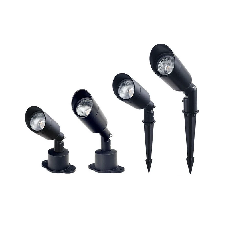 Super Bright IP65 Outdoor LED Lawn Light 220V 110V 5W 7W 10W Garden Spot Light Spike Energy Saving Path Landscape lighting