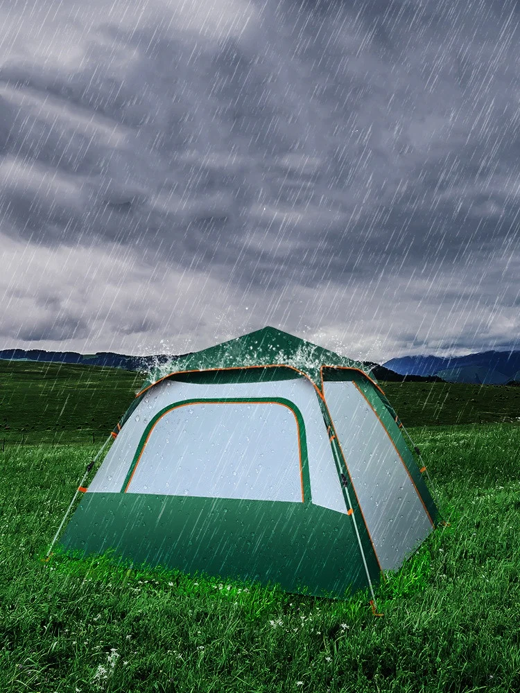 luxury coody air tent hardy polyester double-sided pvc tents fabric