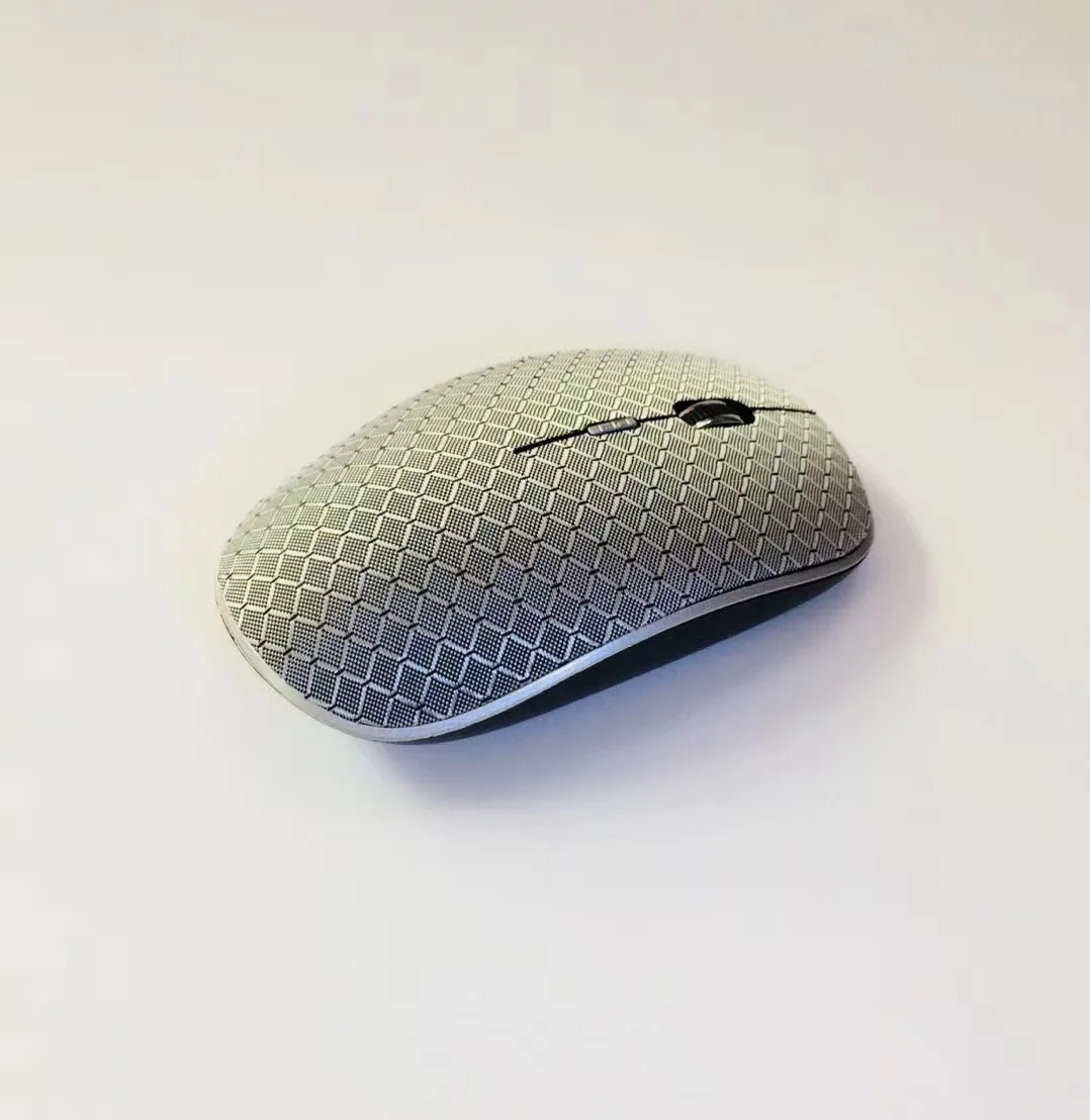 Manufacture 2.4G Wireless optical cordless mouse  DPI 800/1200/1600 portable Wrap cloth wireless computer Antiskid mouse