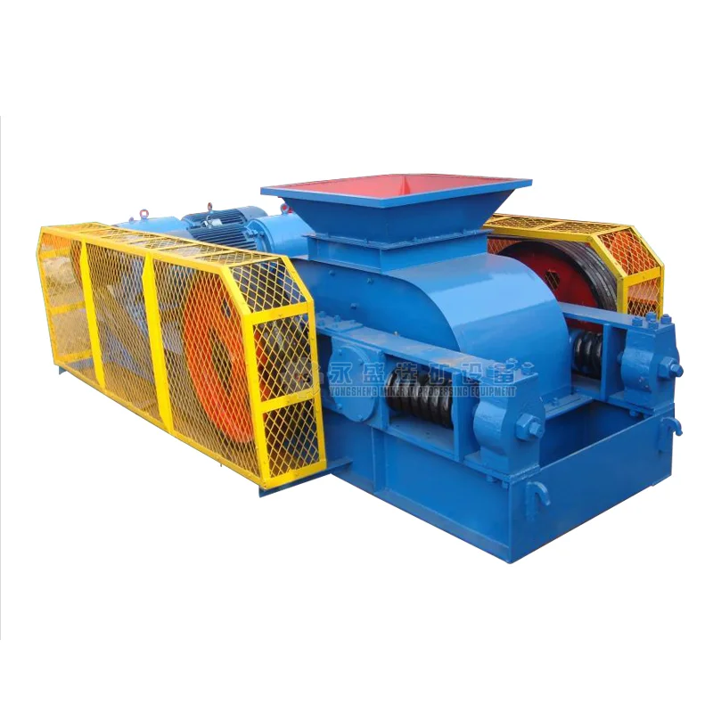 Factory price lab testing roll crusher machine coal, chemical, slag, clay, limestone crushing machine double roller crusher