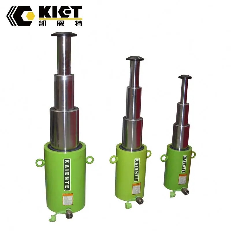 Enerpac Equivalent Single Acting Multistage Made In China Lifting Jack Hydraulic Cylinder Parts