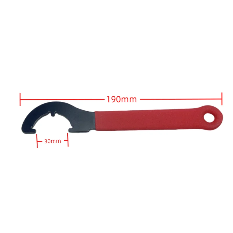 Red Color Wrench Spanner Plastic Handle Hand Collet Chucks Survival Nut Spanner