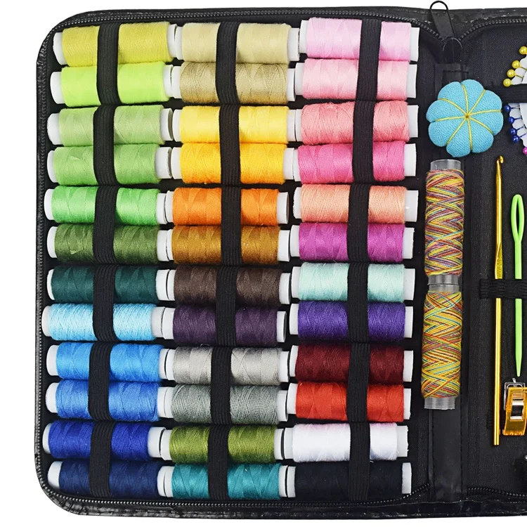 Premium DIY Sewing Kits for Travel Sewing Set Household Portable 183 PCS Convenient Colorful Hand Sewing 5sets