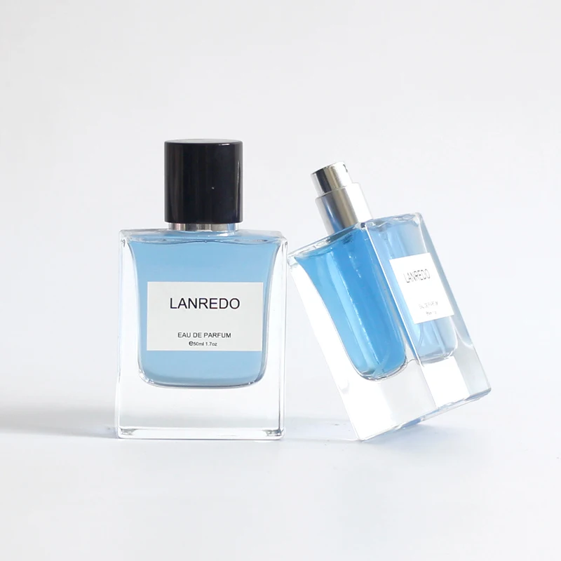 China Custom 50ml Spray Luxury  Perfume Glass Refill Empty Bottles Perfume Bottle With Packing