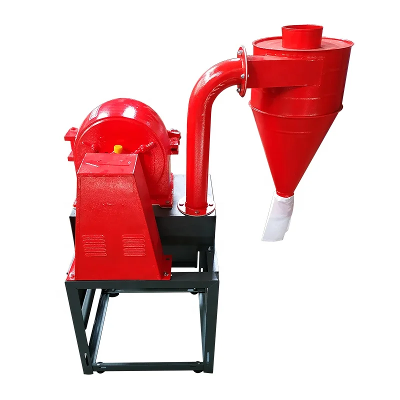 Small Electric Corn Grinder Animal Feed Grinding Machine Maize Flour Mill