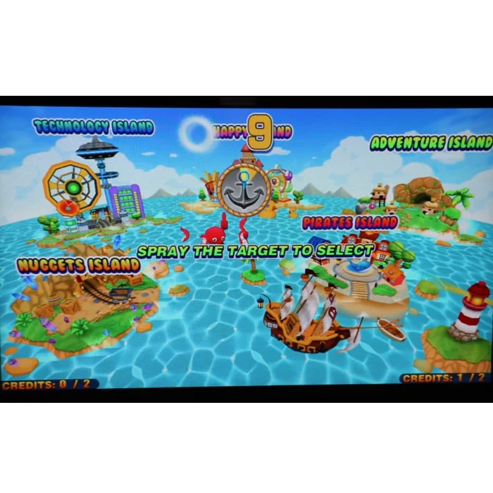 Fantastic water kids arcade water shooting game machine game mother board