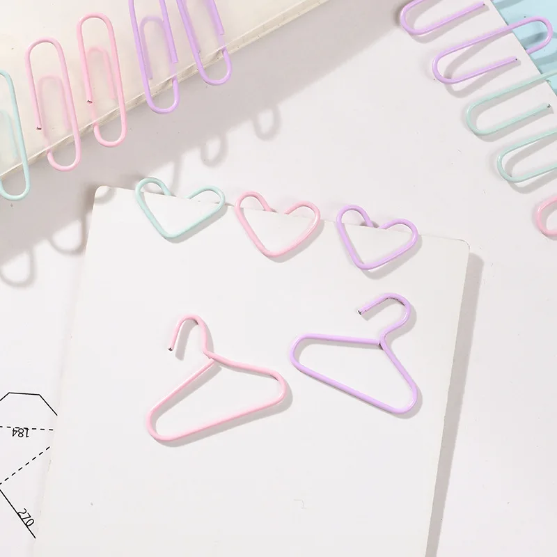 High Quality Creative Paper clip Binding Combination Cute Bookmark Stationery Set Wholesale