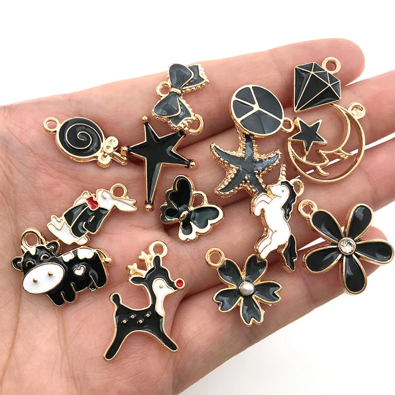 Factory Price Manufacture DIY Mixed Accessories Roundness Charms Pendants for Jewelry Making