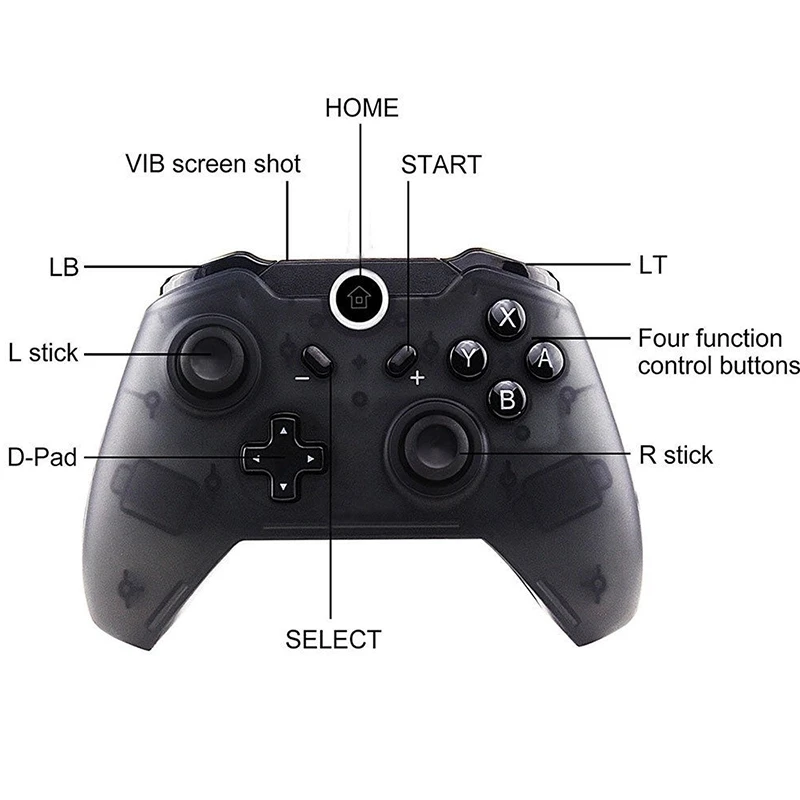 
Wireless Game Remote Control Joypad Joystick Switch Pro Switch Controller 