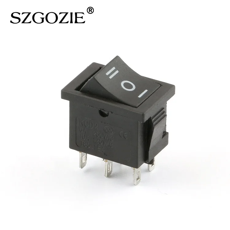 KCD2-202 Rocker Switch spst 6 Pins 3 Position carling rocker-switch-t125 boat rocker Switches