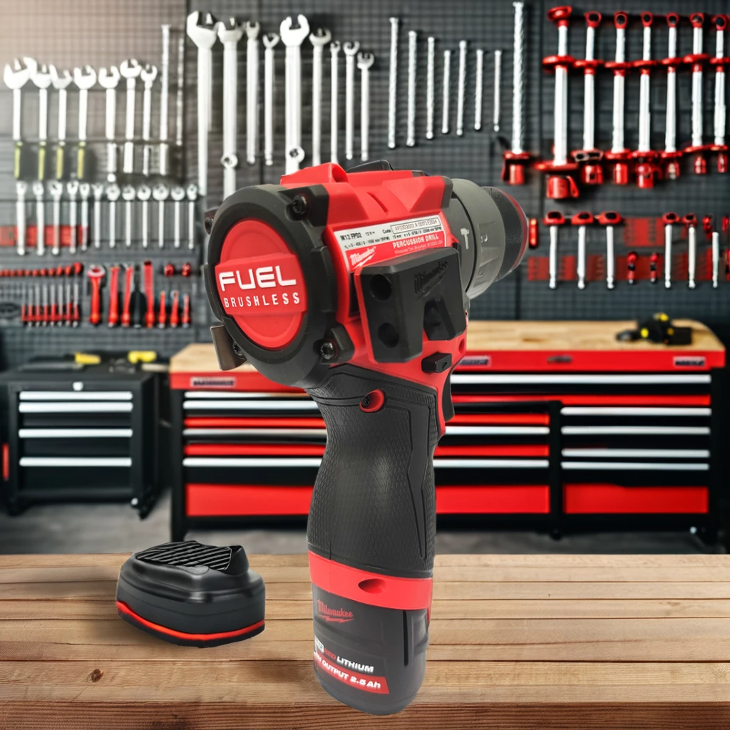 12V Brushless Two-Speed Rechargeable Electric Drill Impact Function M12 FPD2 Power Tool Screwdriver Machine naked machine