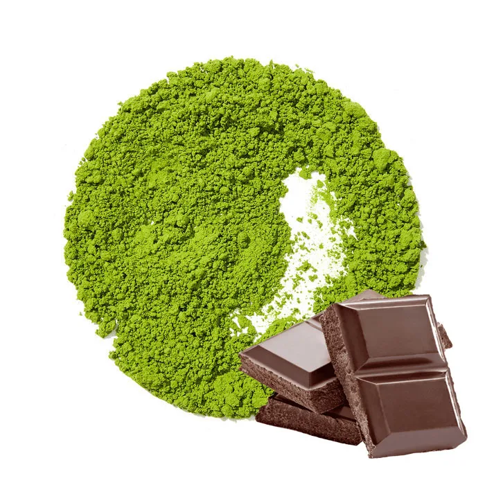 OEM Tins Private Label Organic Ceremonial Grade Matcha Green Tea Powder Flavored Peach Raspberry Chocolate