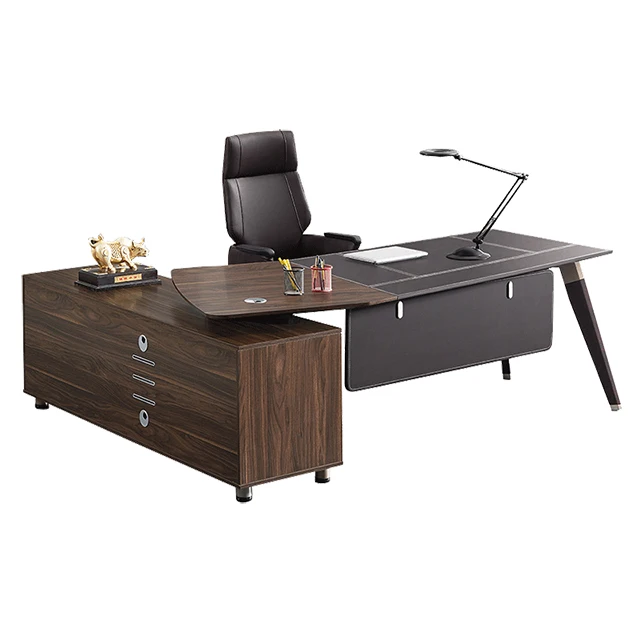 Ceo director manager executive commercial furniture chair and table boss wooden desk office desks