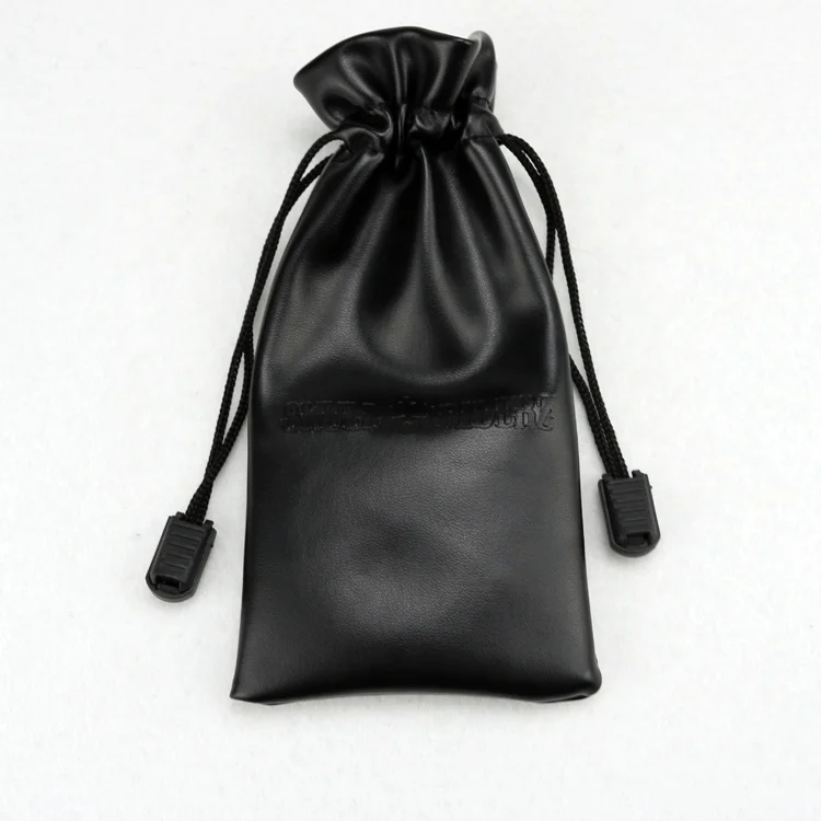 Small custom leather pouch Leather Jewelry packaging  Pouch drawstring jewelry bags