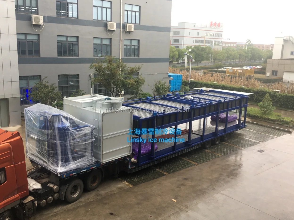 Industrial ice machine 30Ton ice block making machine