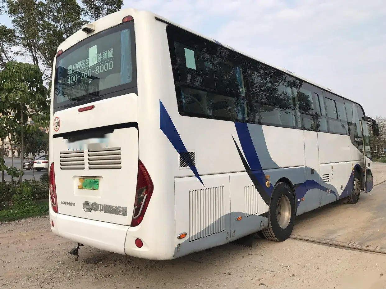 Luxury Buses Cheap Price  Electric Bus Used for Sale 48 Seats Automatic Transmission Luxury VIP Interior