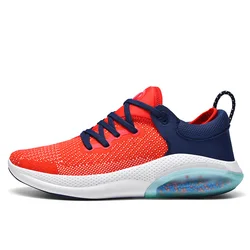 New Styles Breathable Sports Shoes Autumn Sneakers Breathable Sneaker Red For Men