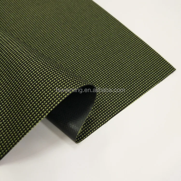 two tone fabric with pvc backing