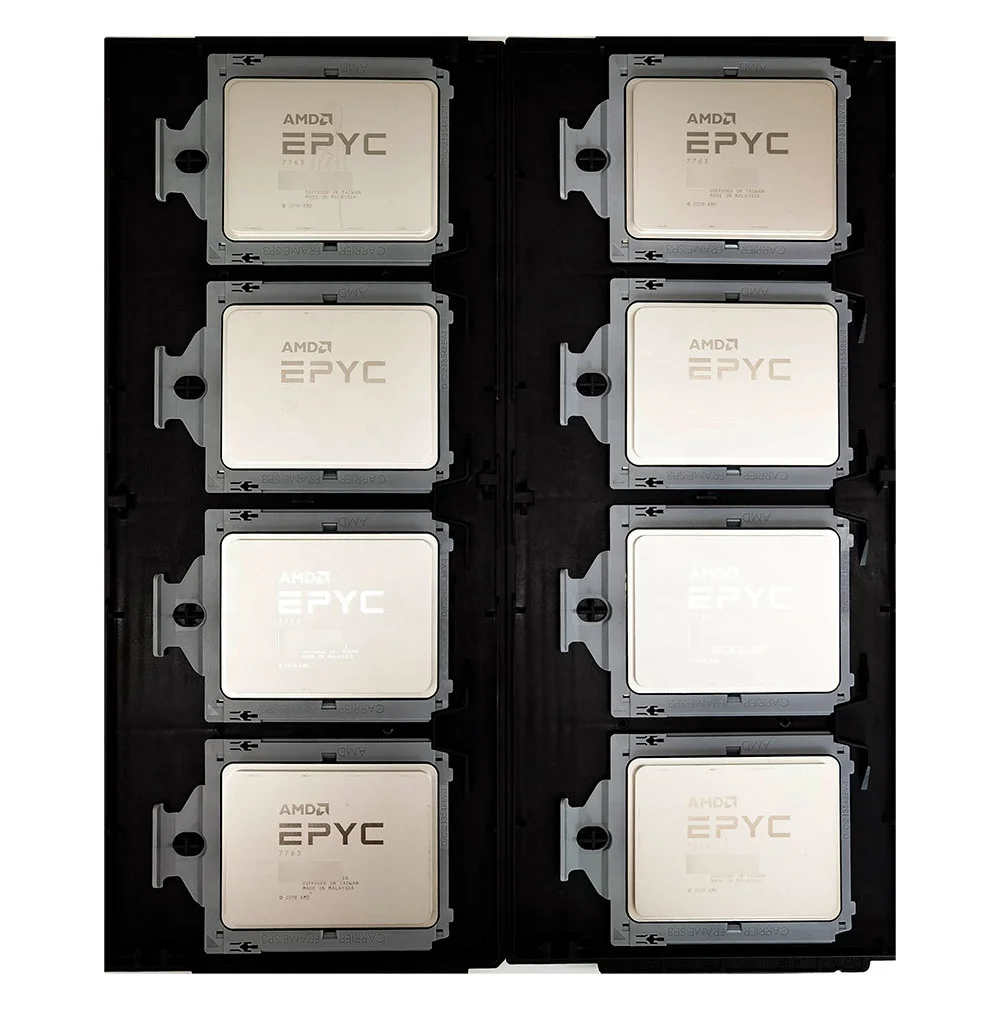 AMD 7763 2.45 GHz Socket SP3 100-000000312 64 Core Server Processor CPU