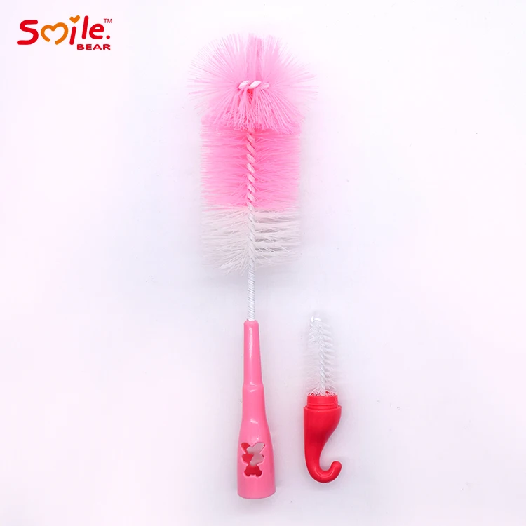 Zhejiang Shuaibao Factory Direct Sales Hanging Convenient Baby Cleaning Bottle Brush Cleaner