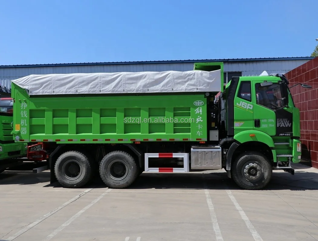 FAW J6P LHD 60 Tons Load Heavy Duty 390HP 6x4 10 Wheels Howo Mining Dump Trucks for Sale
