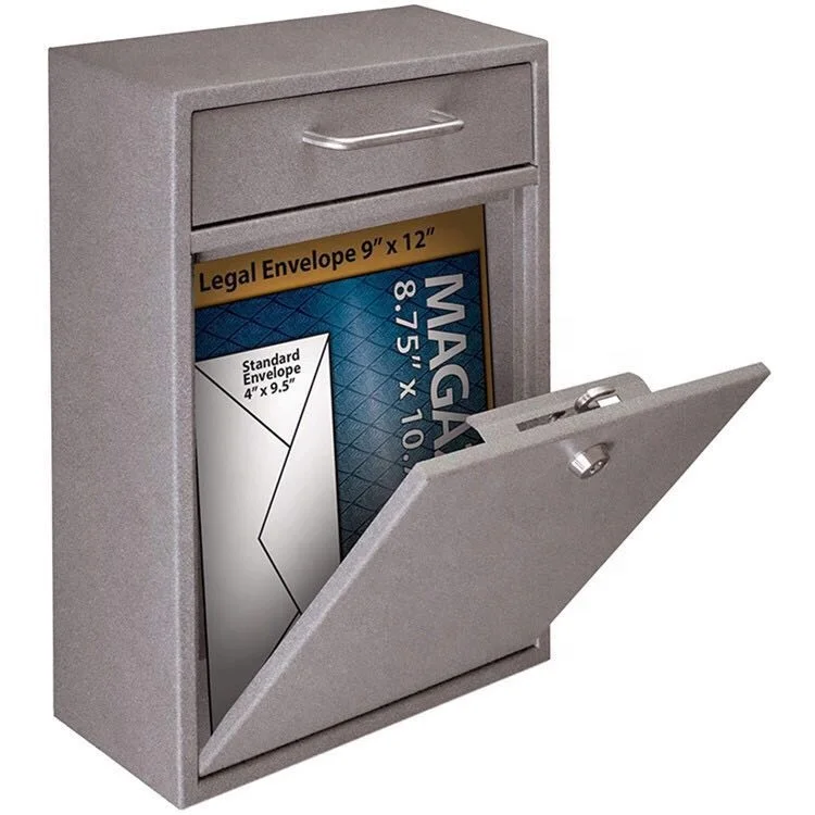 Home Wholesale  Outdoor Modern Rustproof Delivery  Mailbox With Lock