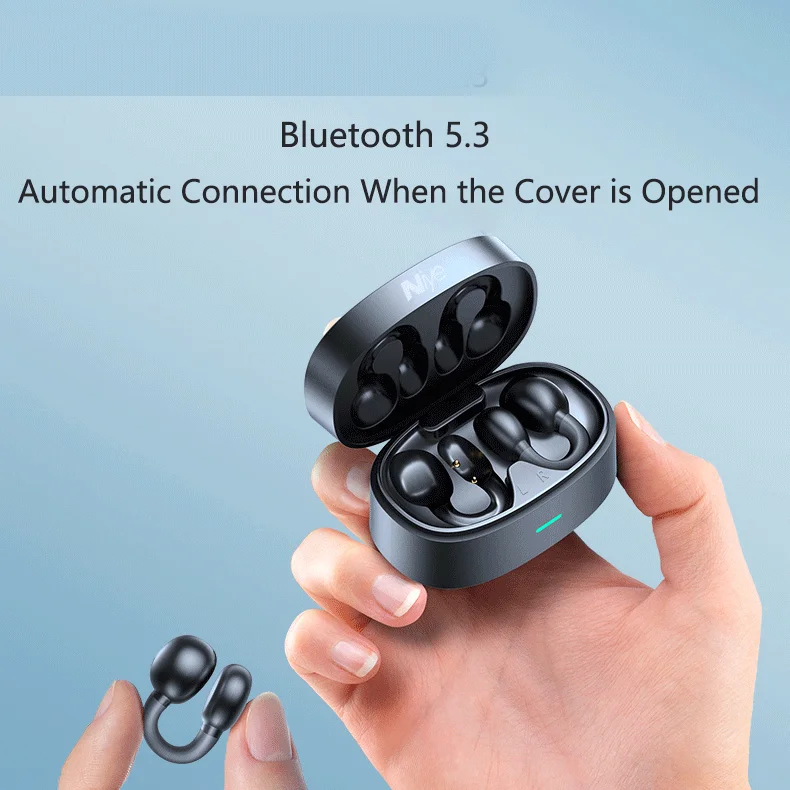 Private Model New Design Factory Price Clip Headphone Sports Hi-Fi Stereo Low Latency TWS Wireless Earbuds for iphone
